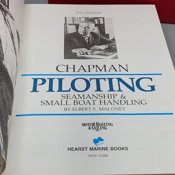Sailing Chapman Piloting & Seamanship Hardback & Slipcase Presentation Book Vint - Picture 5 of 16